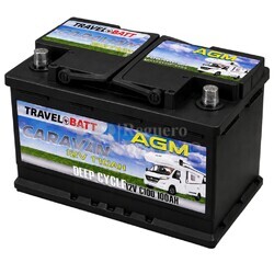 Bater�a caravana 100 Amperios | 12V AGM Travelbatt TCE-100